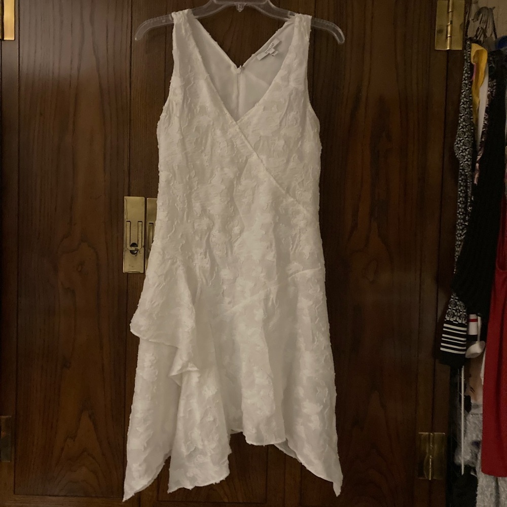 Derek Lam 10 Crosby White V-neck dress